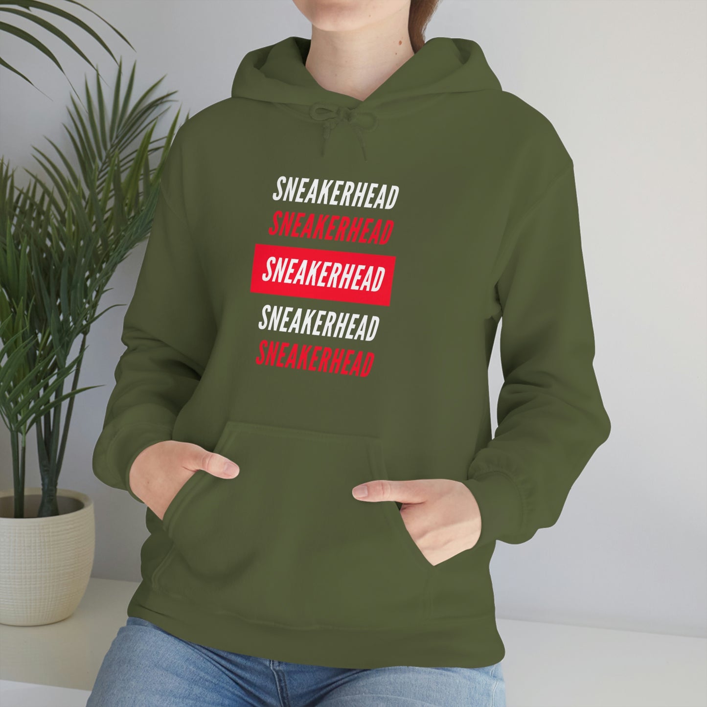 Sneaker Head  Hooded Sweatshirt