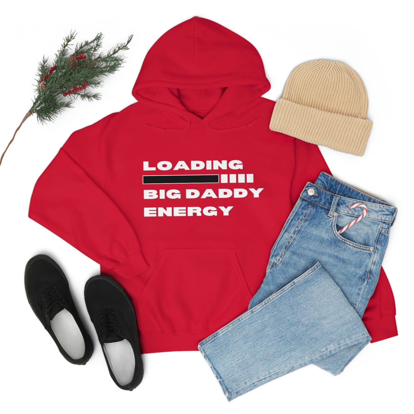 Loading Big Daddy Energy Unisex Heavy Blend™ Hooded Sweatshirt