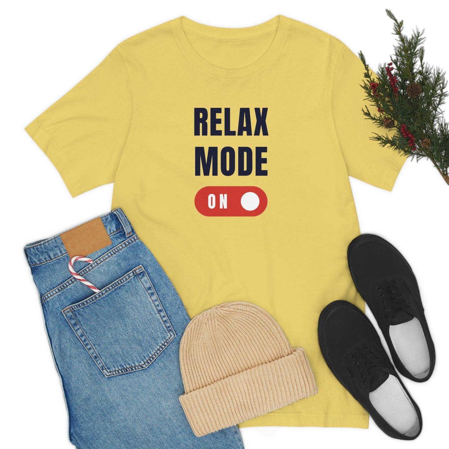 Relax Mode Unisex Jersey Short Sleeve Tee