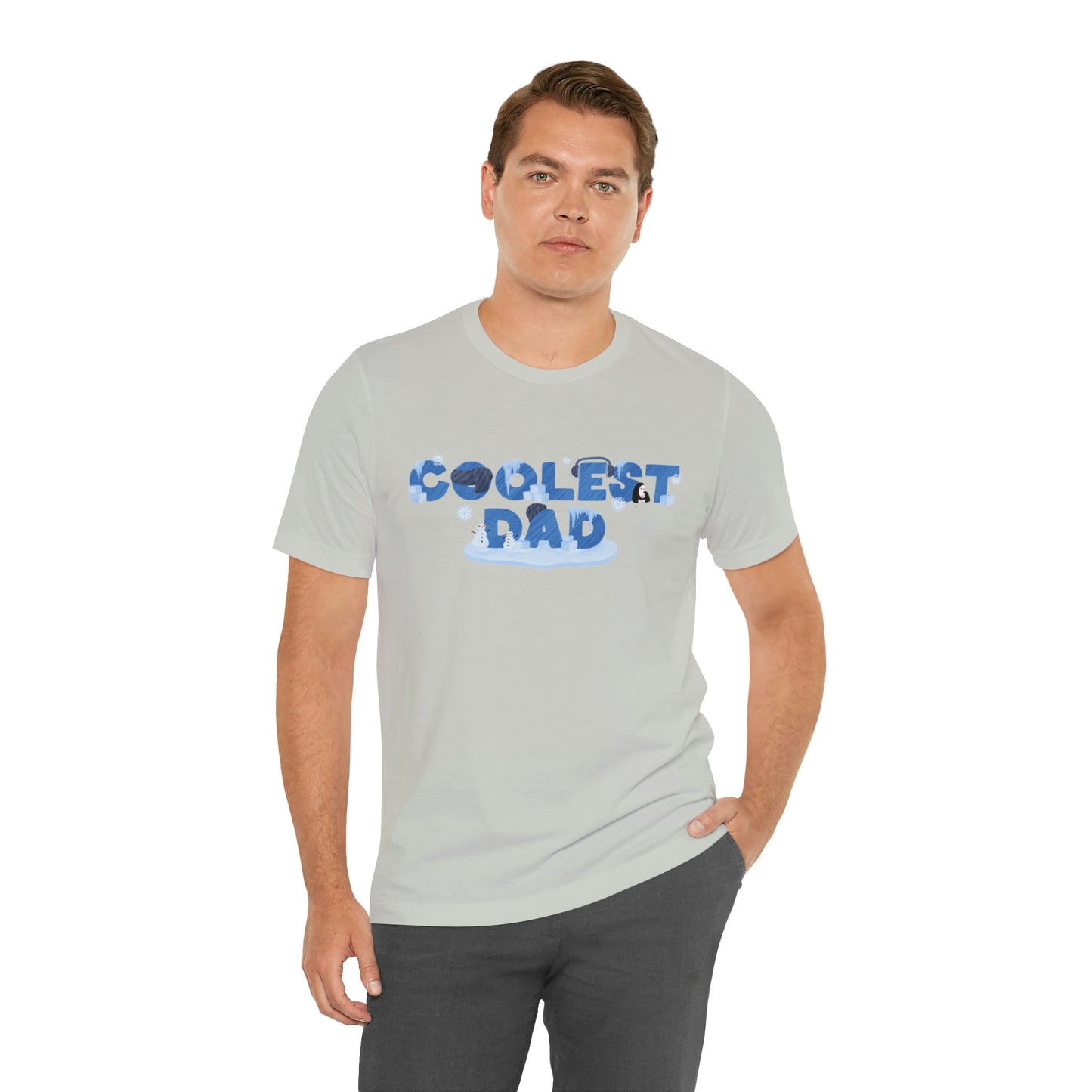 Coolest Dad Unisex Jersey Short Sleeve Tee