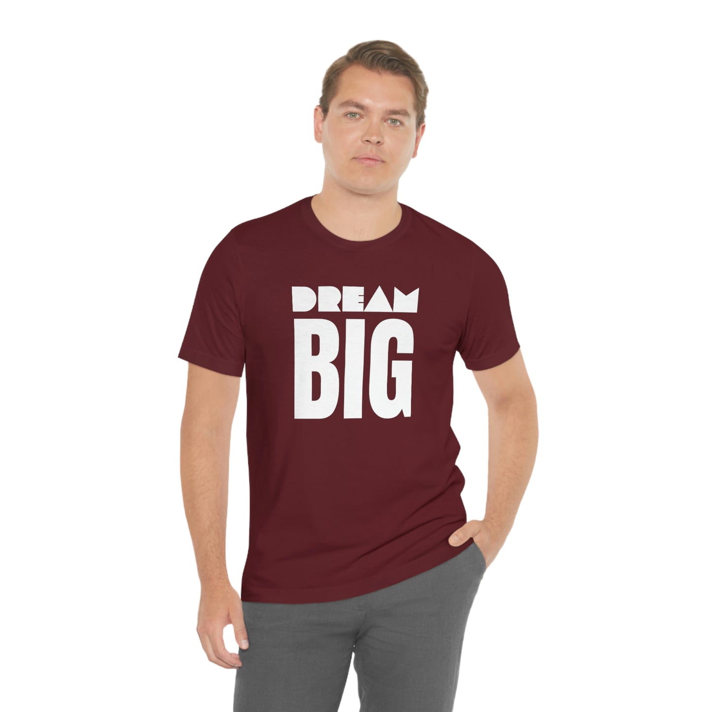 Dream Big Unisex Jersey Short Sleeve Tee