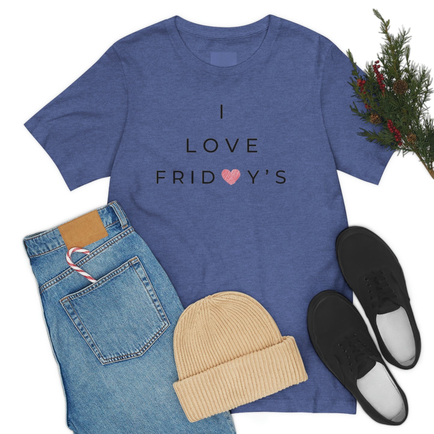 I Love Fridays Unisex Jersey Short Sleeve Tee