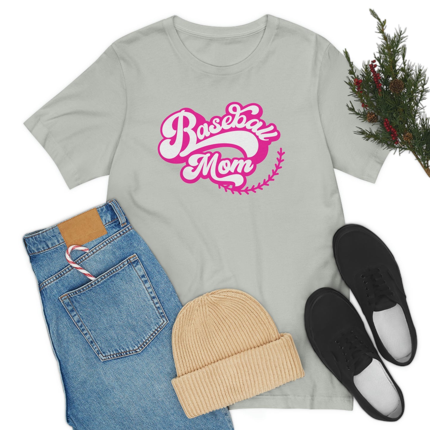 Baseball Mom Unisex Jersey Short Sleeve Tee