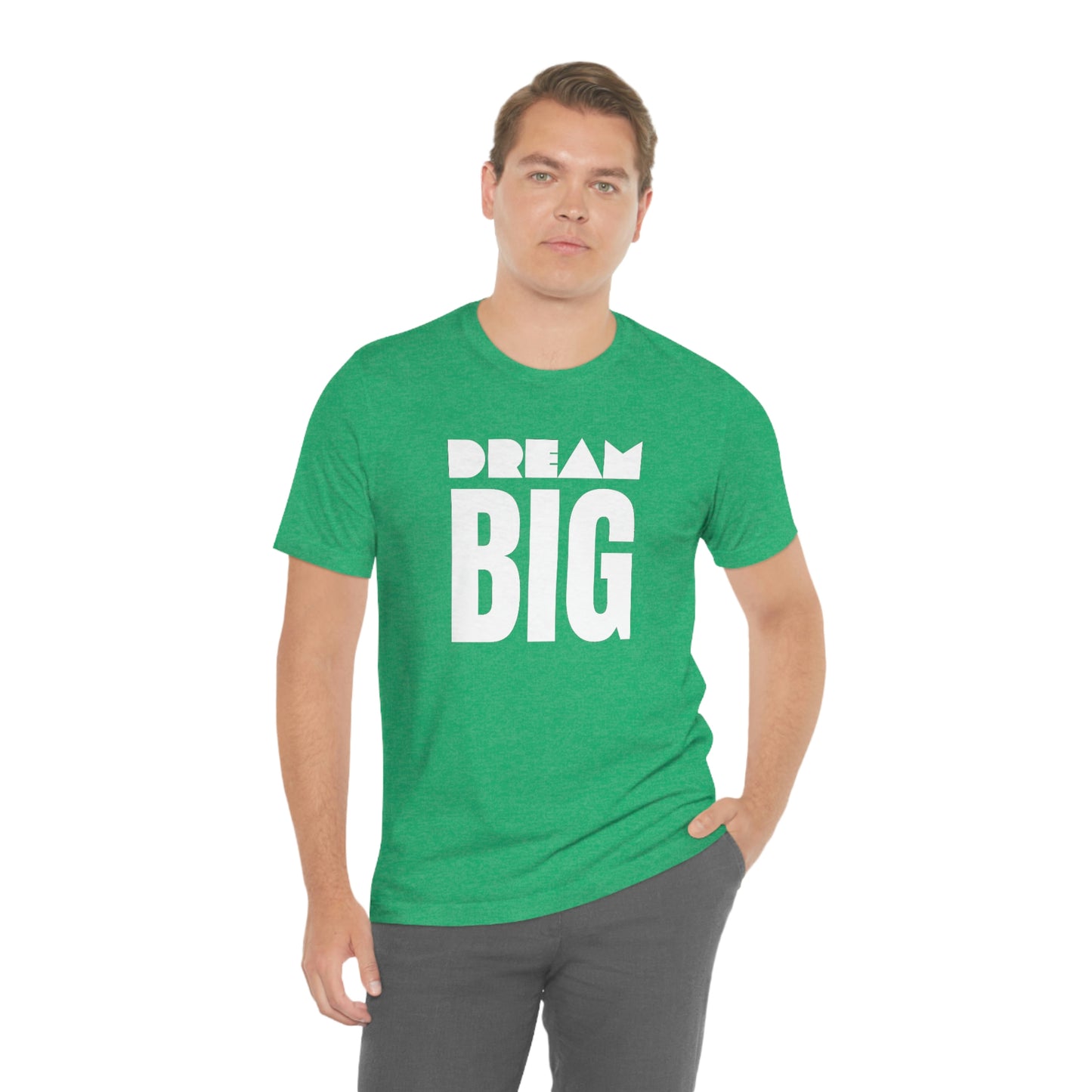 Dream Big Unisex Jersey Short Sleeve Tee