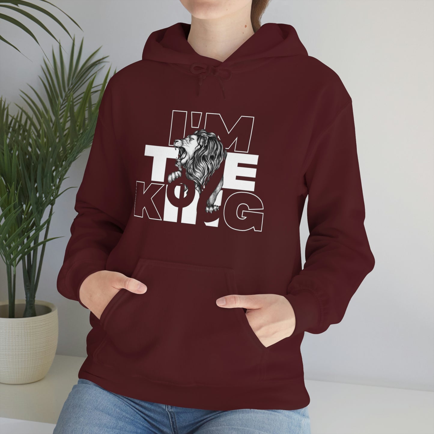 I'm The King Unisex Heavy Blend™ Hooded Sweatshirt