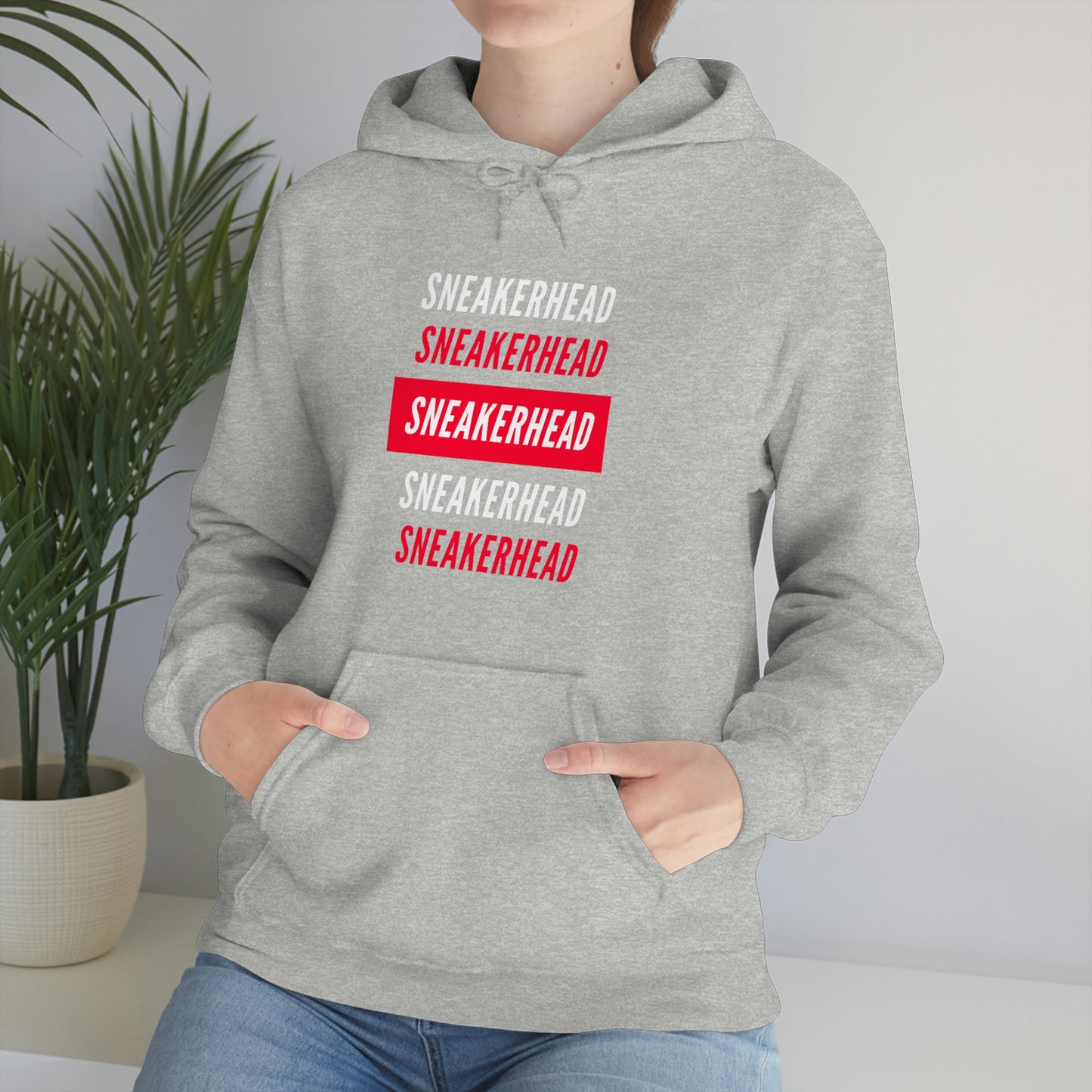 Sneaker Head  Hooded Sweatshirt