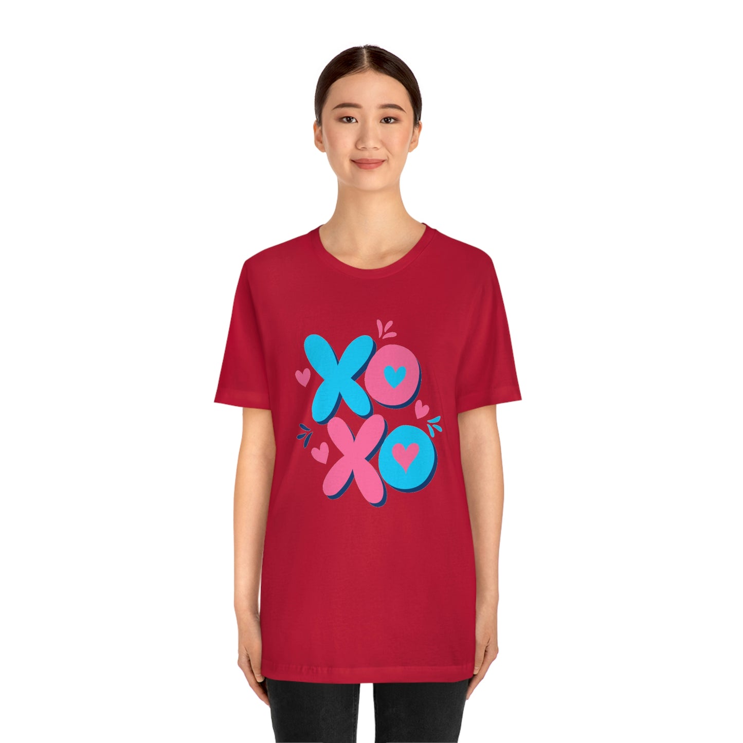 XOXO Unisex Jersey Short Sleeve Tee