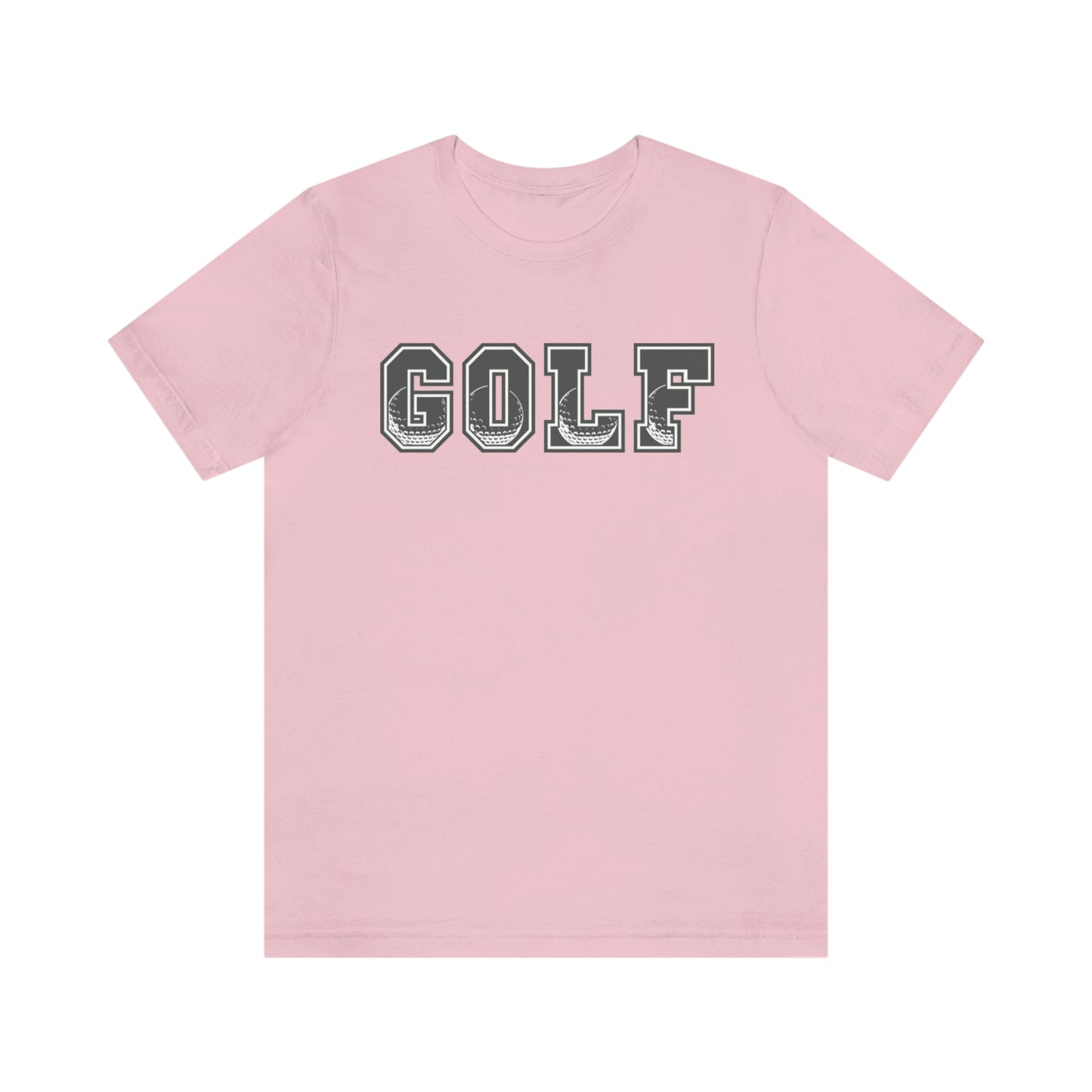 Golf Grey Unisex Jersey Short Sleeve Tee