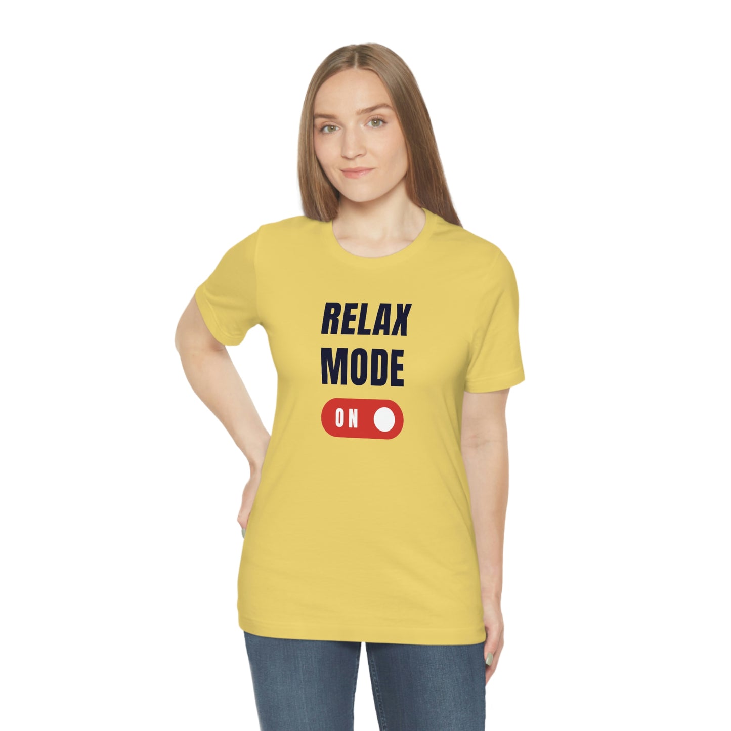 Relax Mode Unisex Jersey Short Sleeve Tee