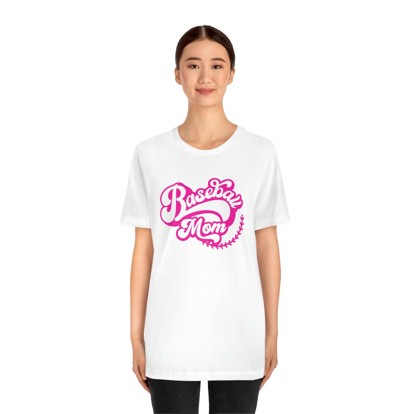 Baseball Mom Unisex Jersey Short Sleeve Tee