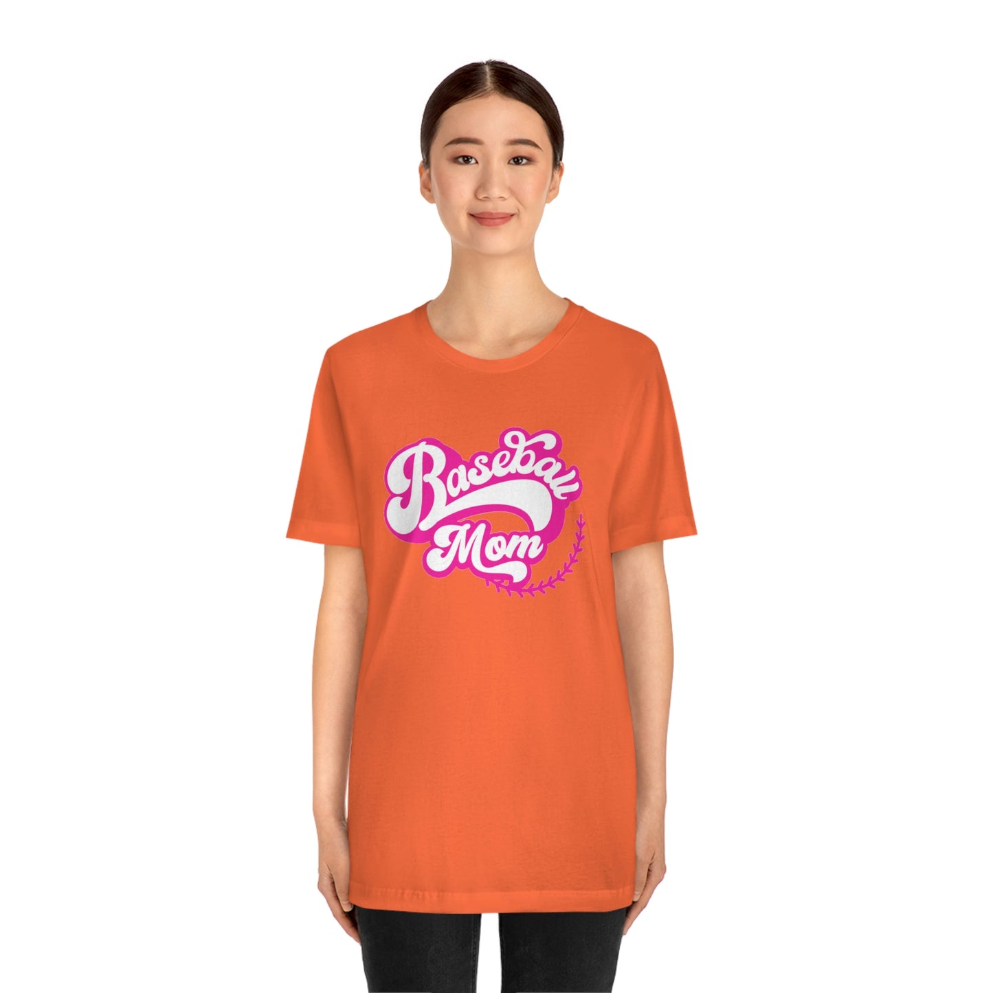 Baseball Mom Unisex Jersey Short Sleeve Tee