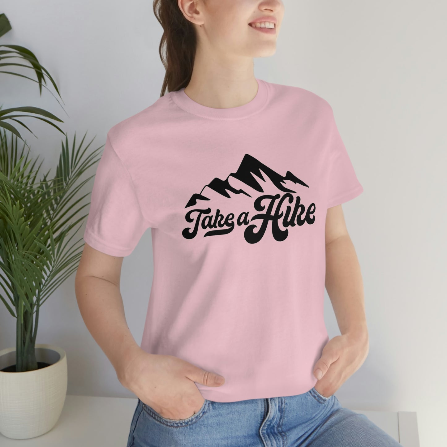 Take A Hike Unisex Jersey Short Sleeve Tee