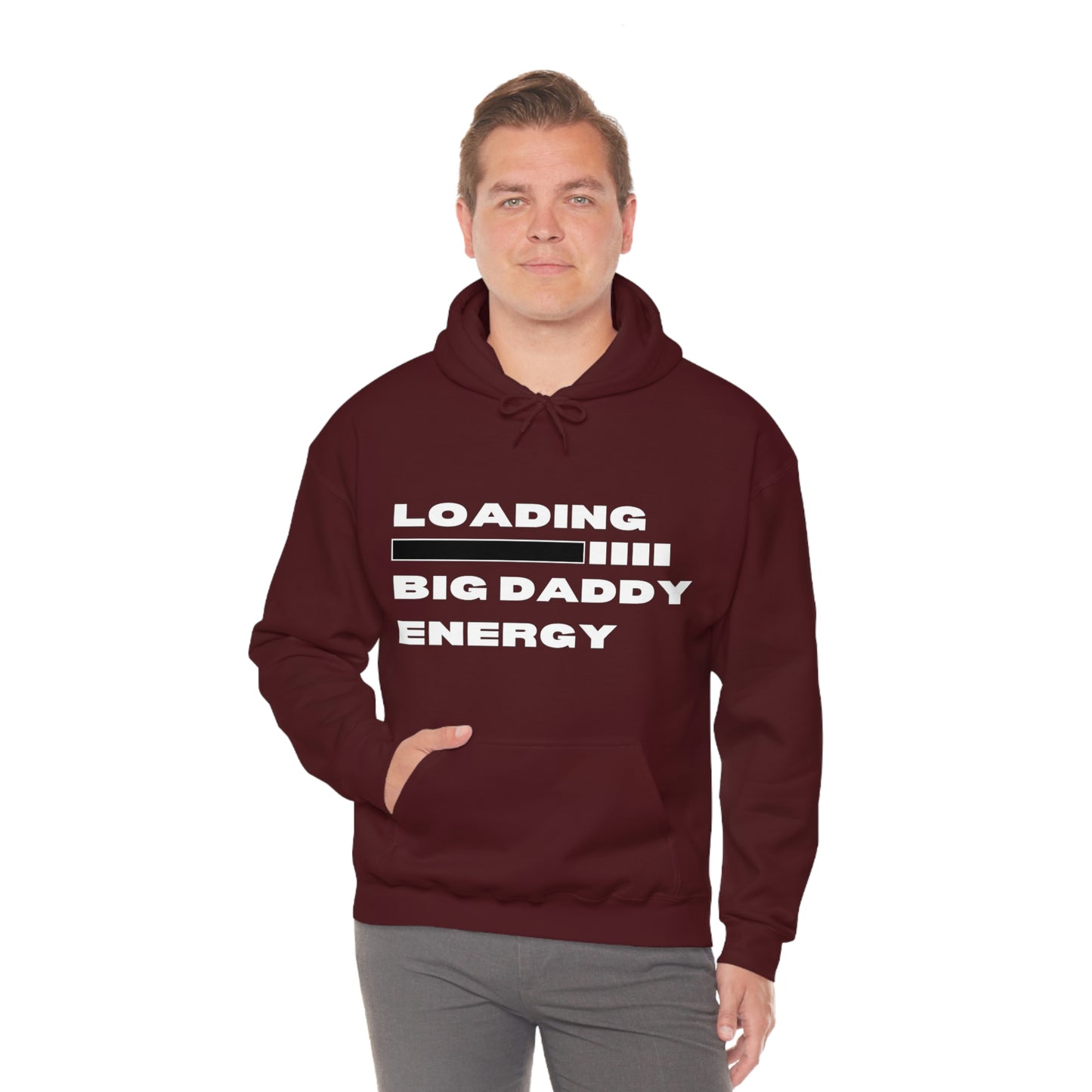 Loading Big Daddy Energy Unisex Heavy Blend™ Hooded Sweatshirt