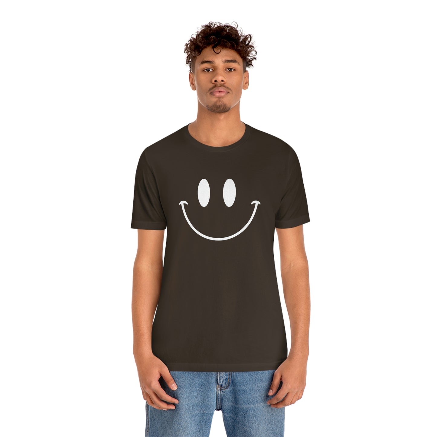 Smiley Face Unisex Jersey Short Sleeve Tee