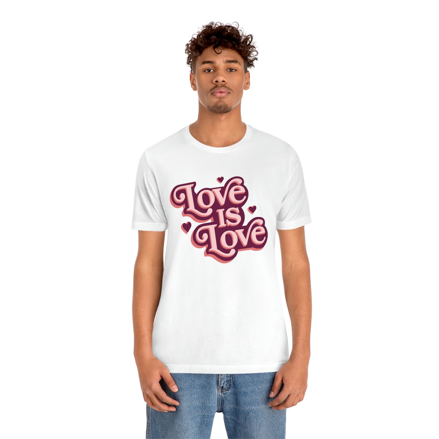 Love is Love Unisex Jersey Short Sleeve Tee