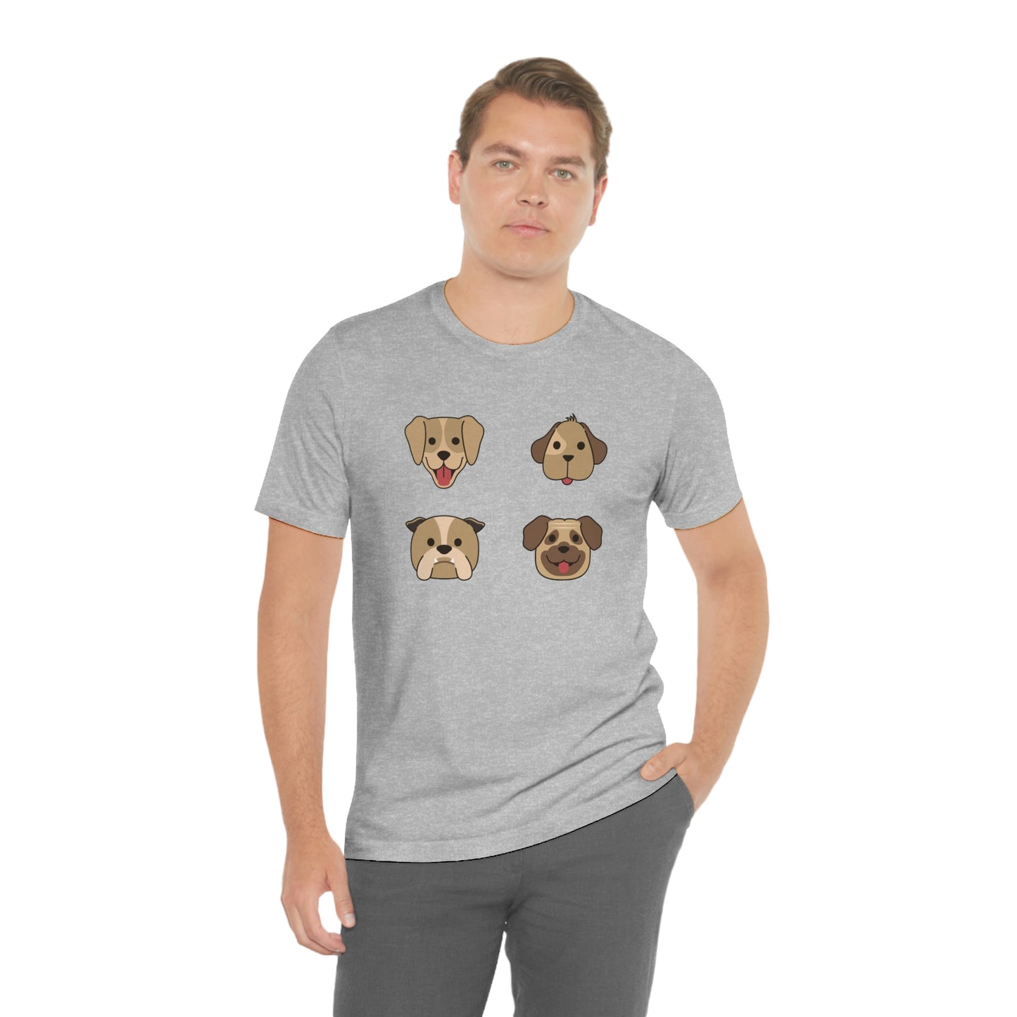 Dogs Unisex Jersey Short Sleeve Tee