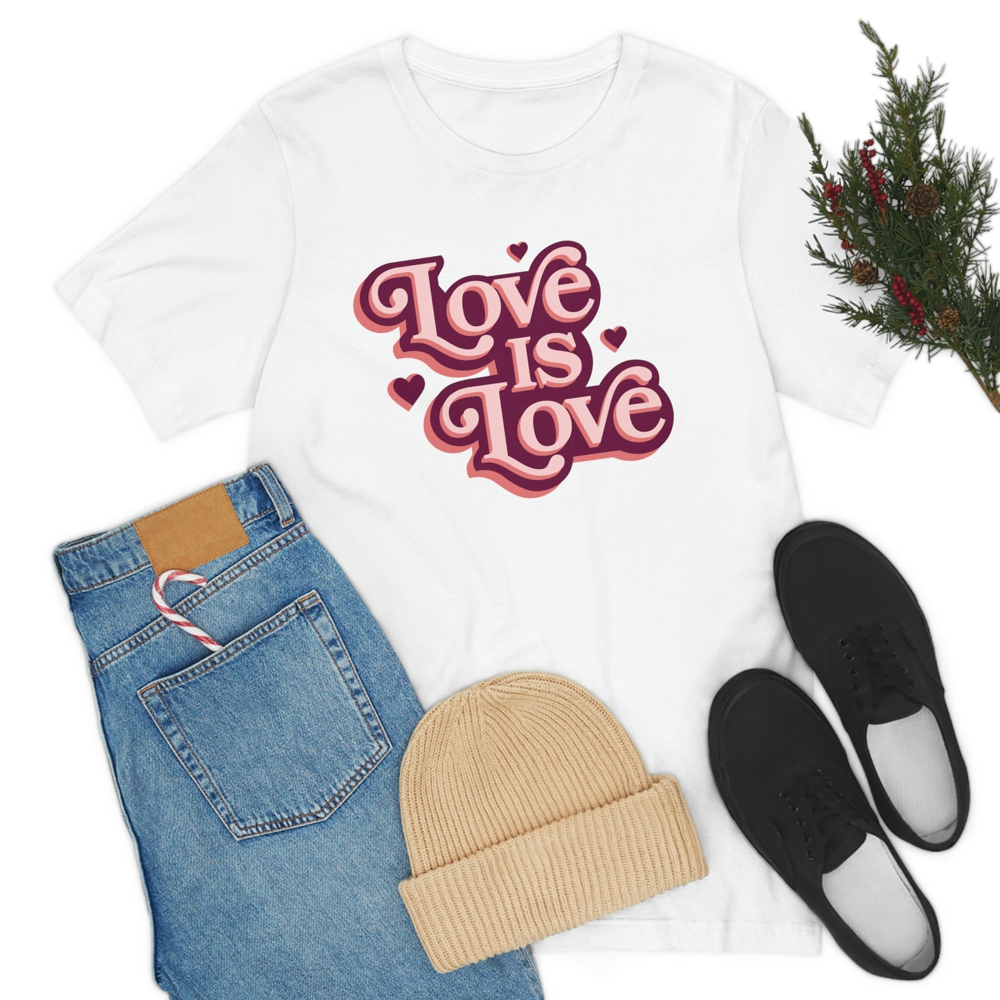 Love is Love Unisex Jersey Short Sleeve Tee