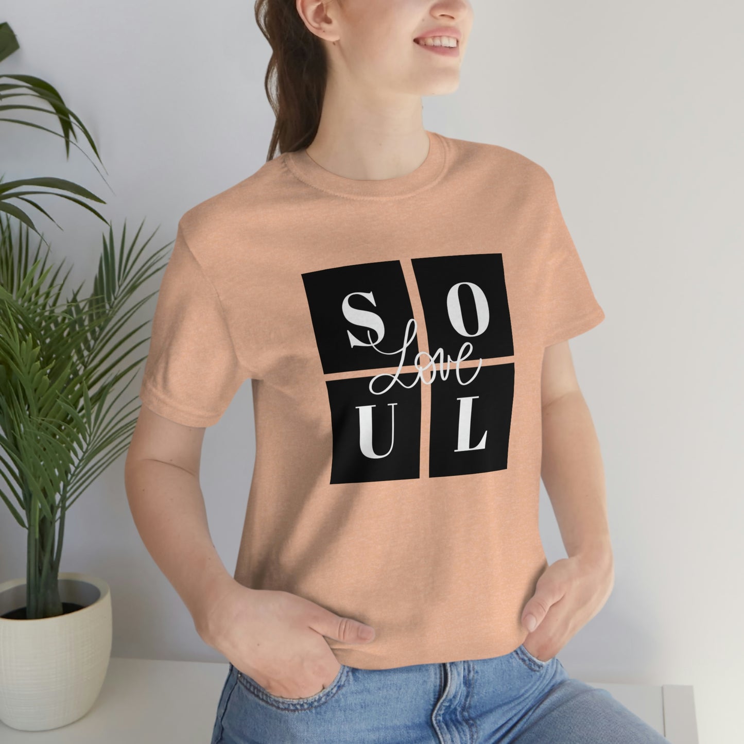 Love Soul Unisex Jersey Short Sleeve Tee