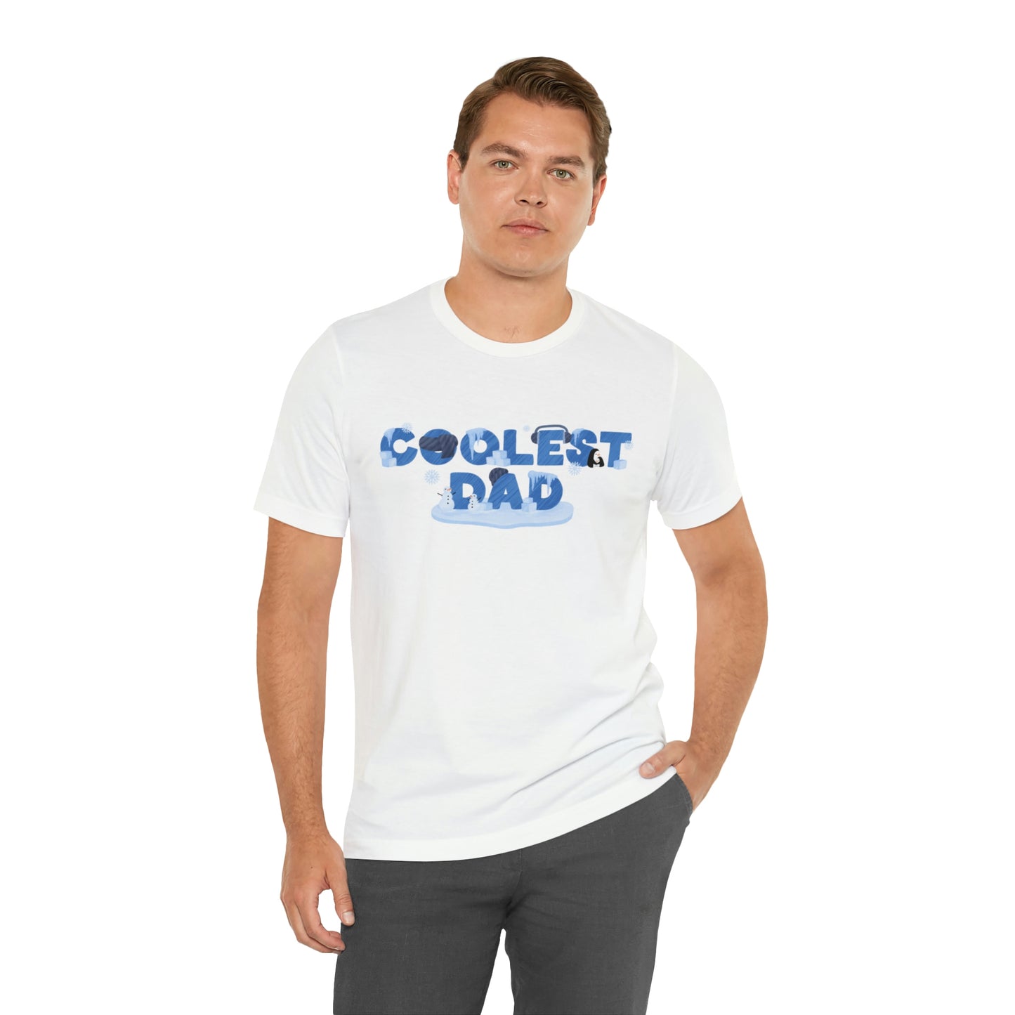 Coolest Dad Unisex Jersey Short Sleeve Tee