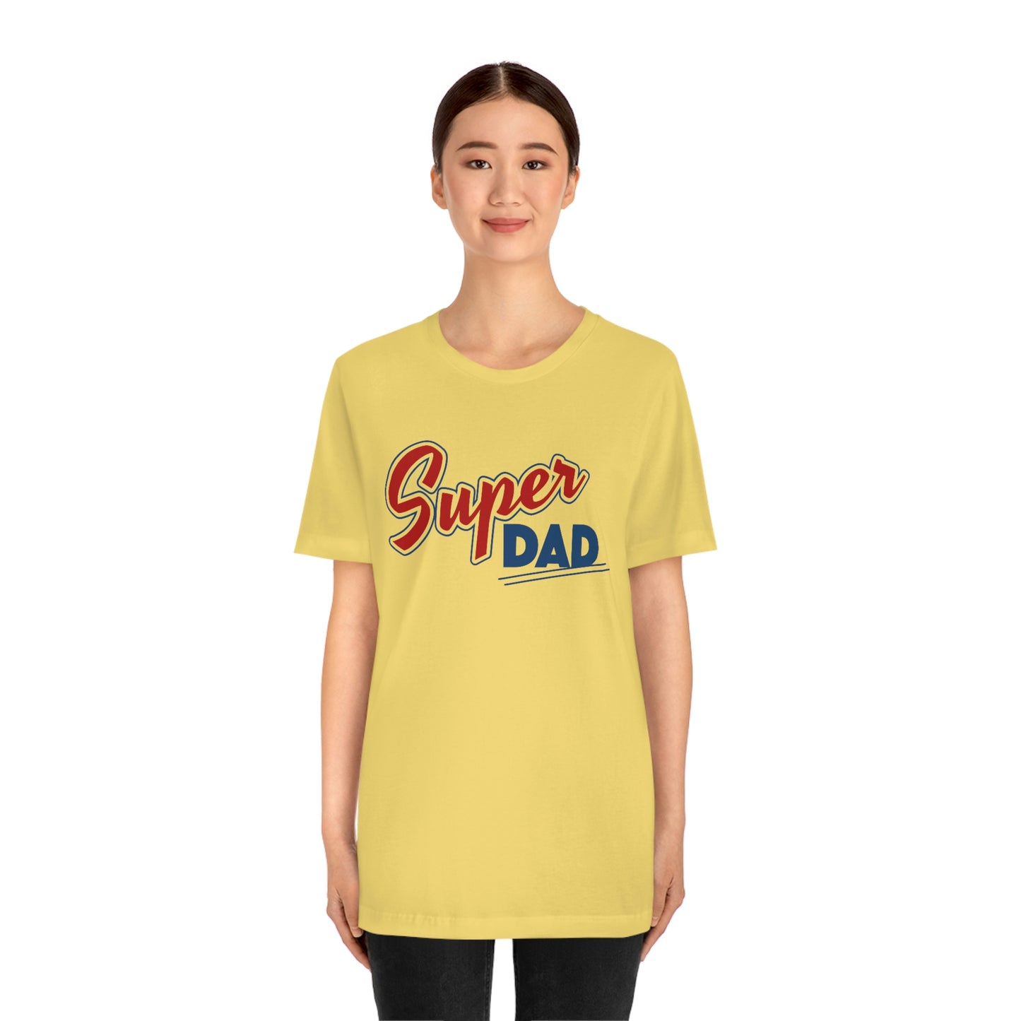 Super Dad Unisex Jersey Short Sleeve Tee