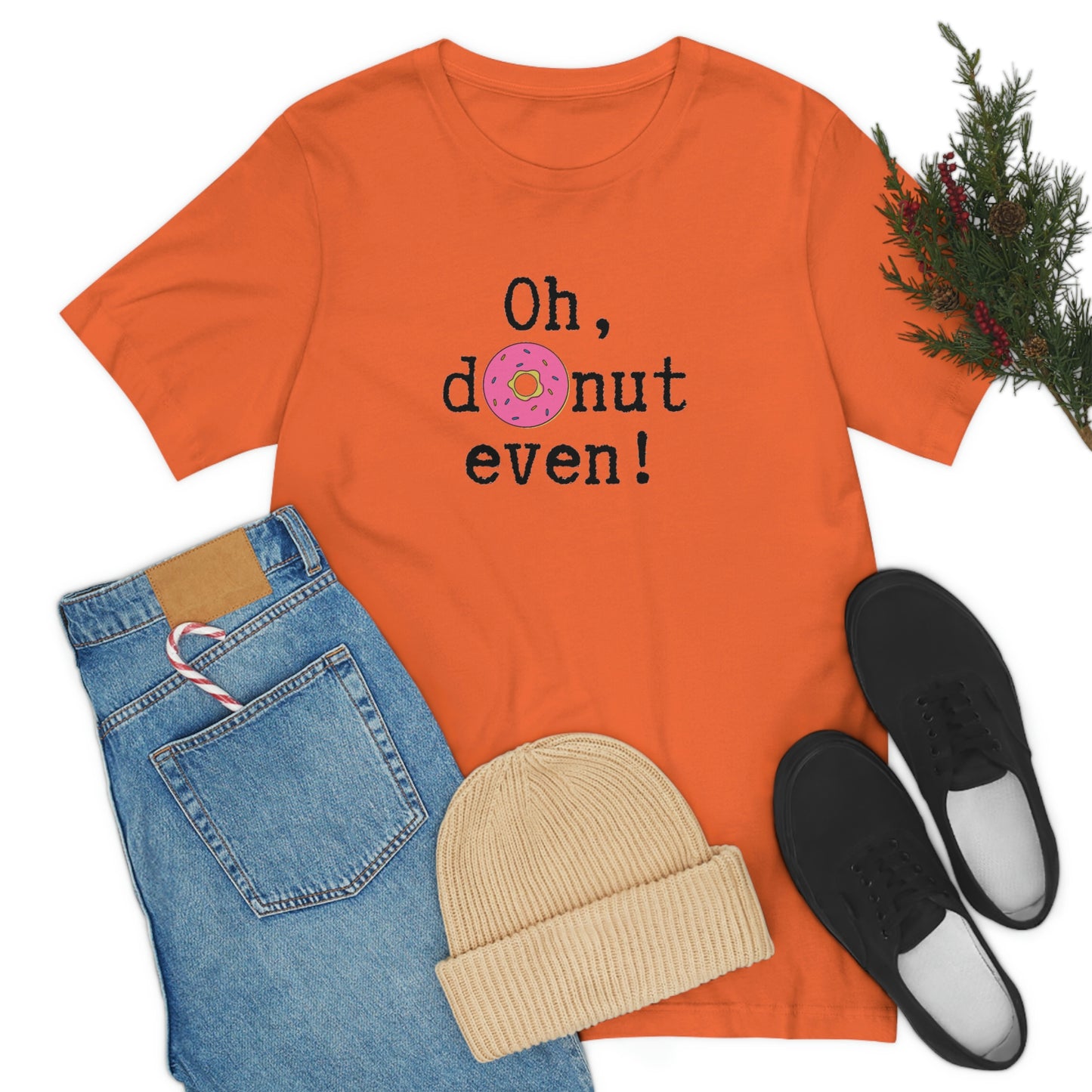 Oh Donut Even Unisex Jersey Short Sleeve Tee