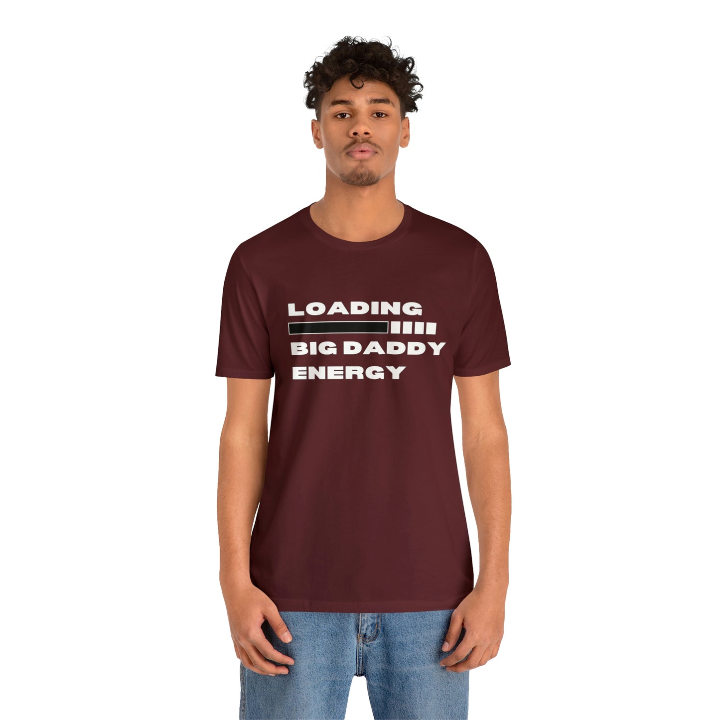 Loading Big Daddy Energy Unisex Jersey Short Sleeve Tee