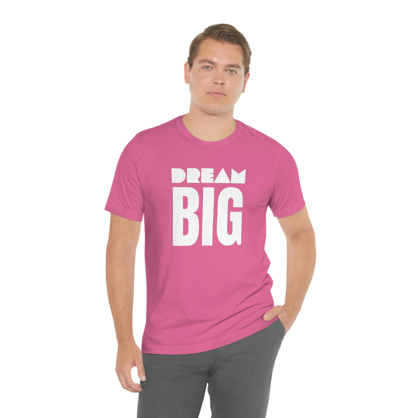 Dream Big Unisex Jersey Short Sleeve Tee