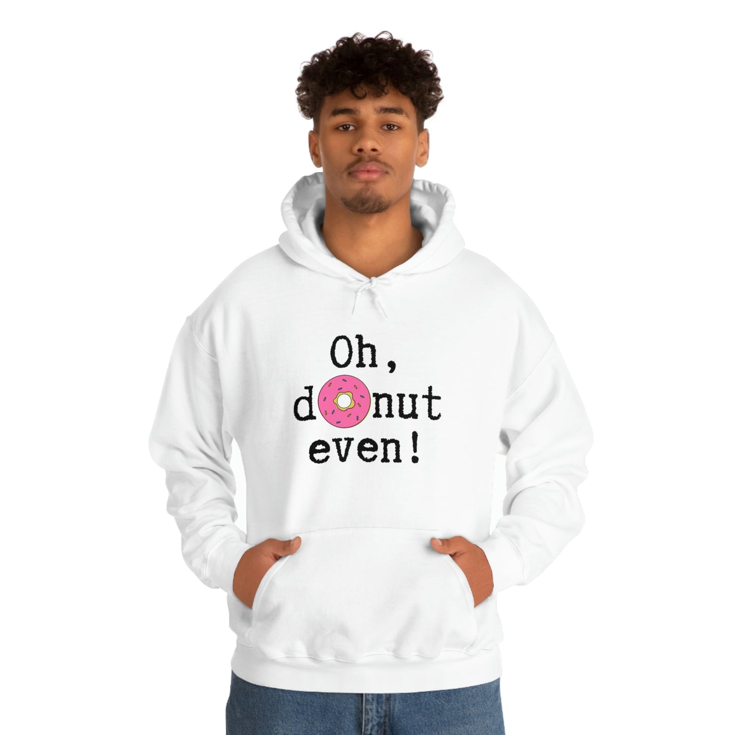 Oh Donut Even Unisex Heavy Blend™ Hooded Sweatshirt