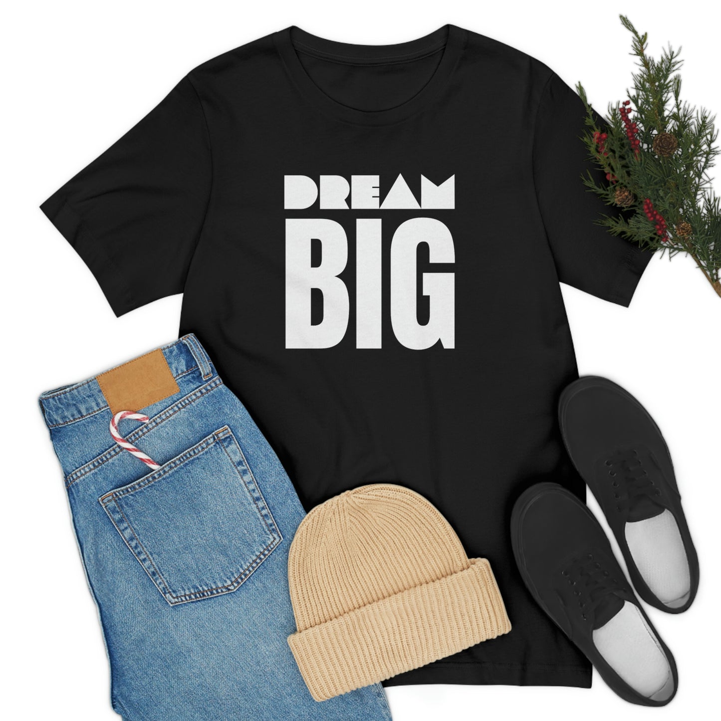 Dream Big Unisex Jersey Short Sleeve Tee