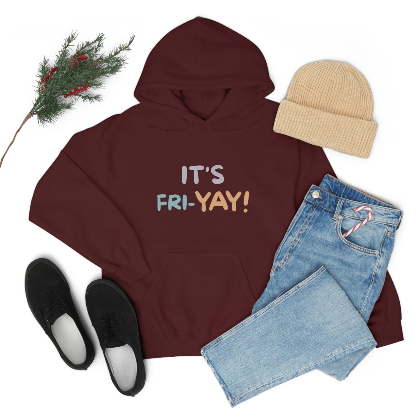 It's Fri-Yay! Unisex Heavy Blend™ Hooded Sweatshirt