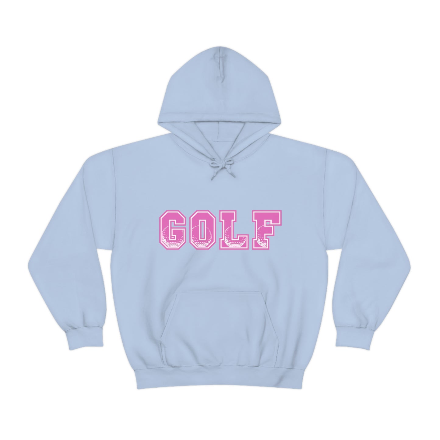 Golf Pink Unisex Heavy Blend™ Hooded Sweatshirt