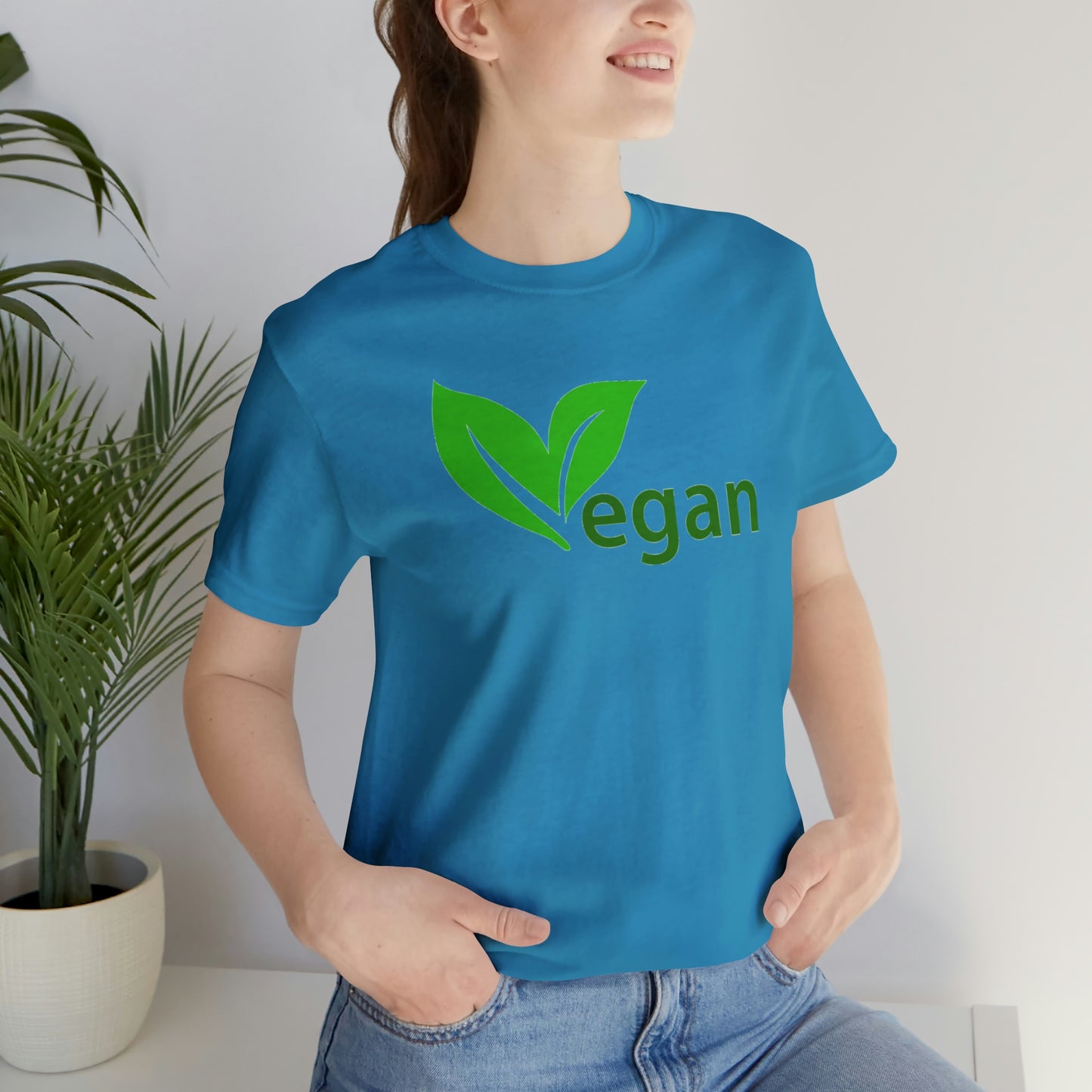 Vegan Unisex Jersey Short Sleeve Tee