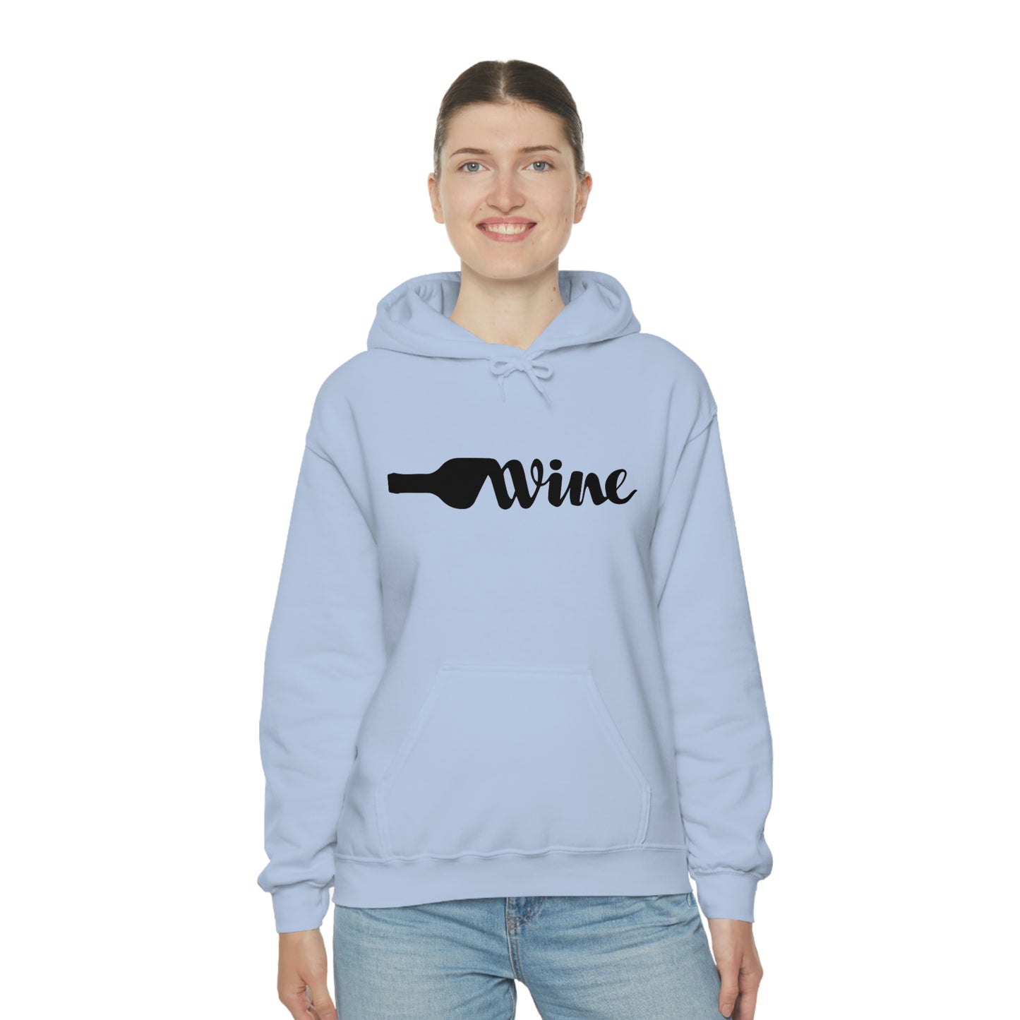 Wine Unisex Heavy Blend™ Hooded Sweatshirt