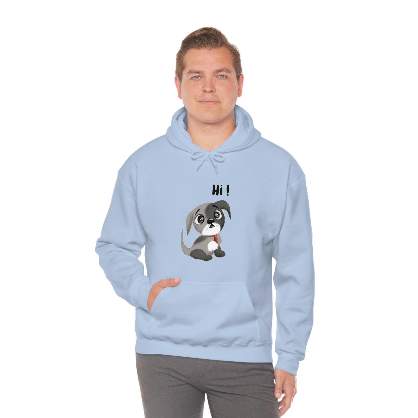 Hi Puppy Unisex Heavy Blend™ Hooded Sweatshirt