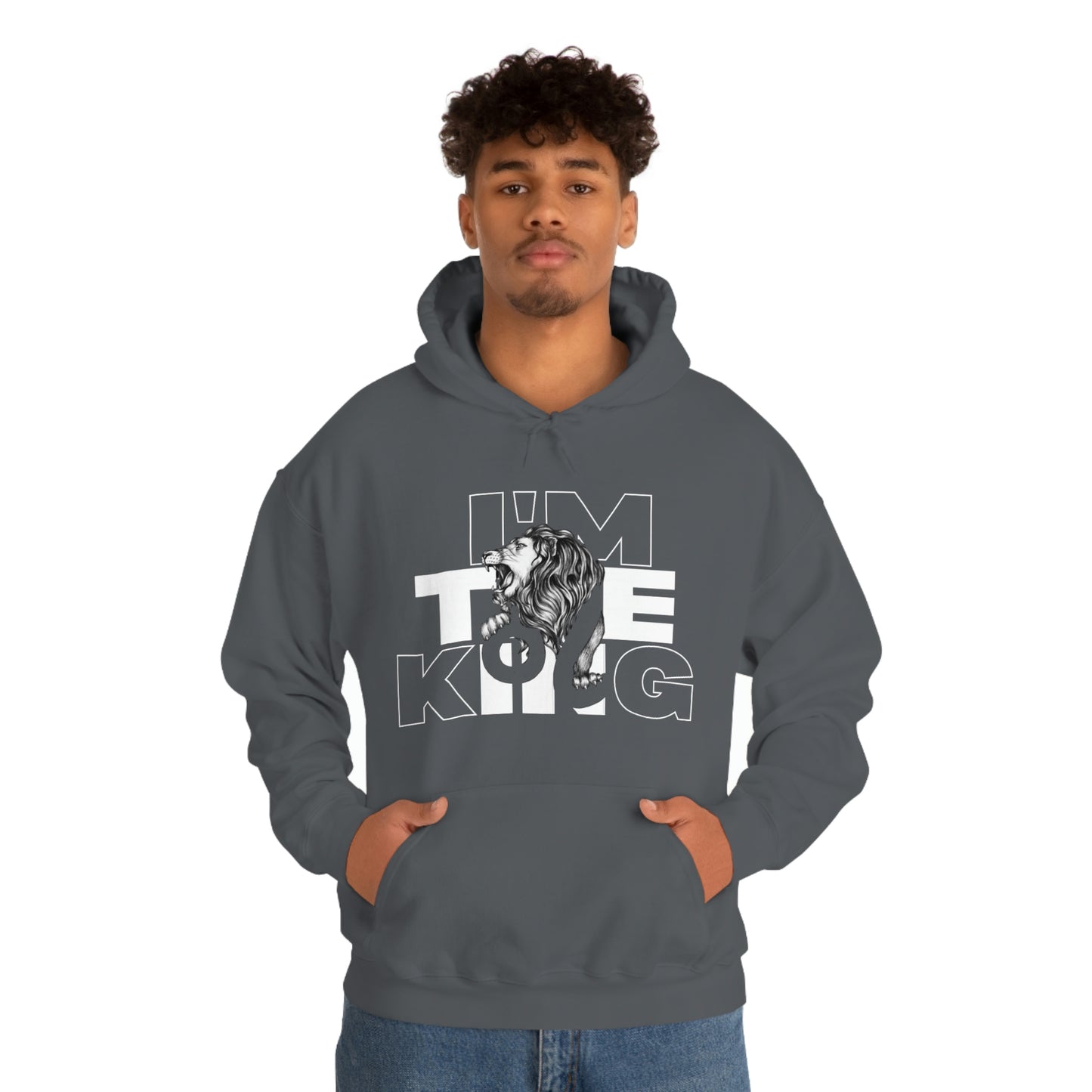 I'm The King Unisex Heavy Blend™ Hooded Sweatshirt