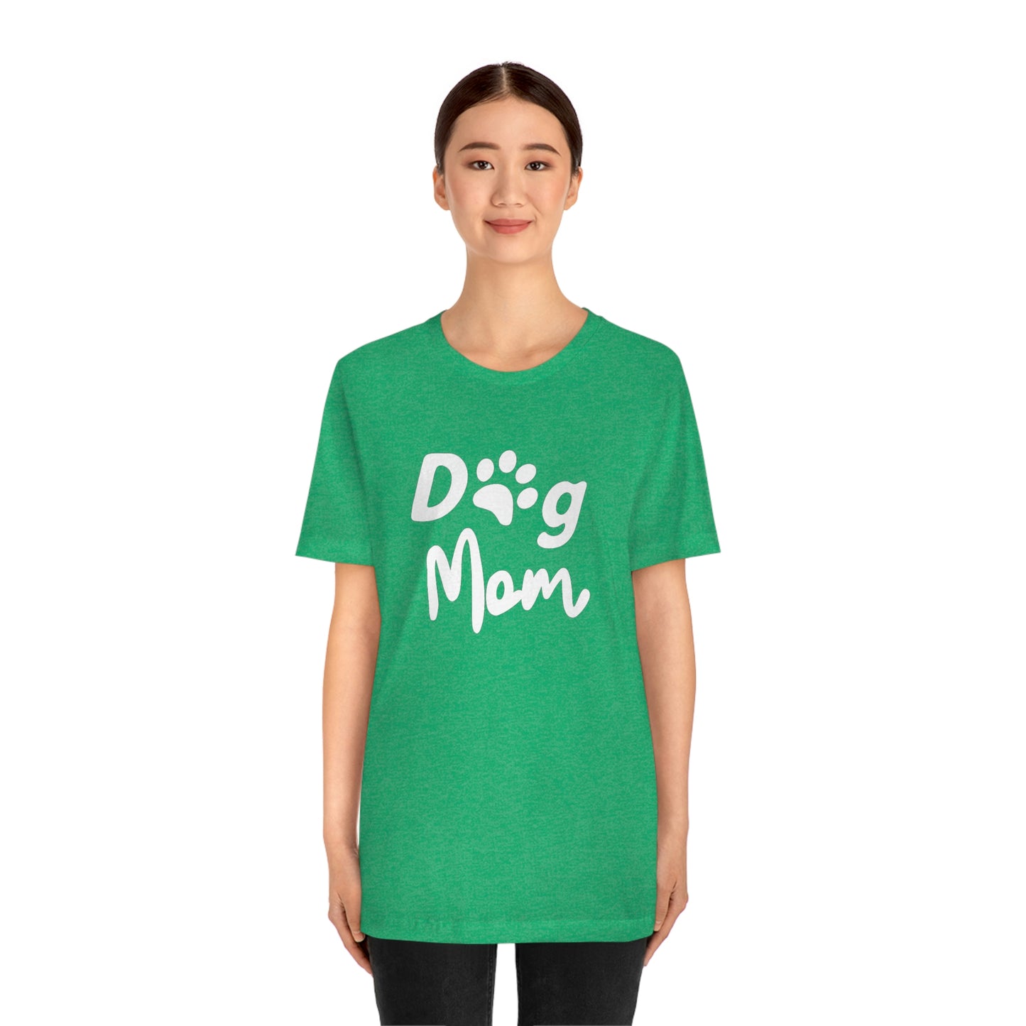 Dog Mom Unisex Jersey Short Sleeve Tee