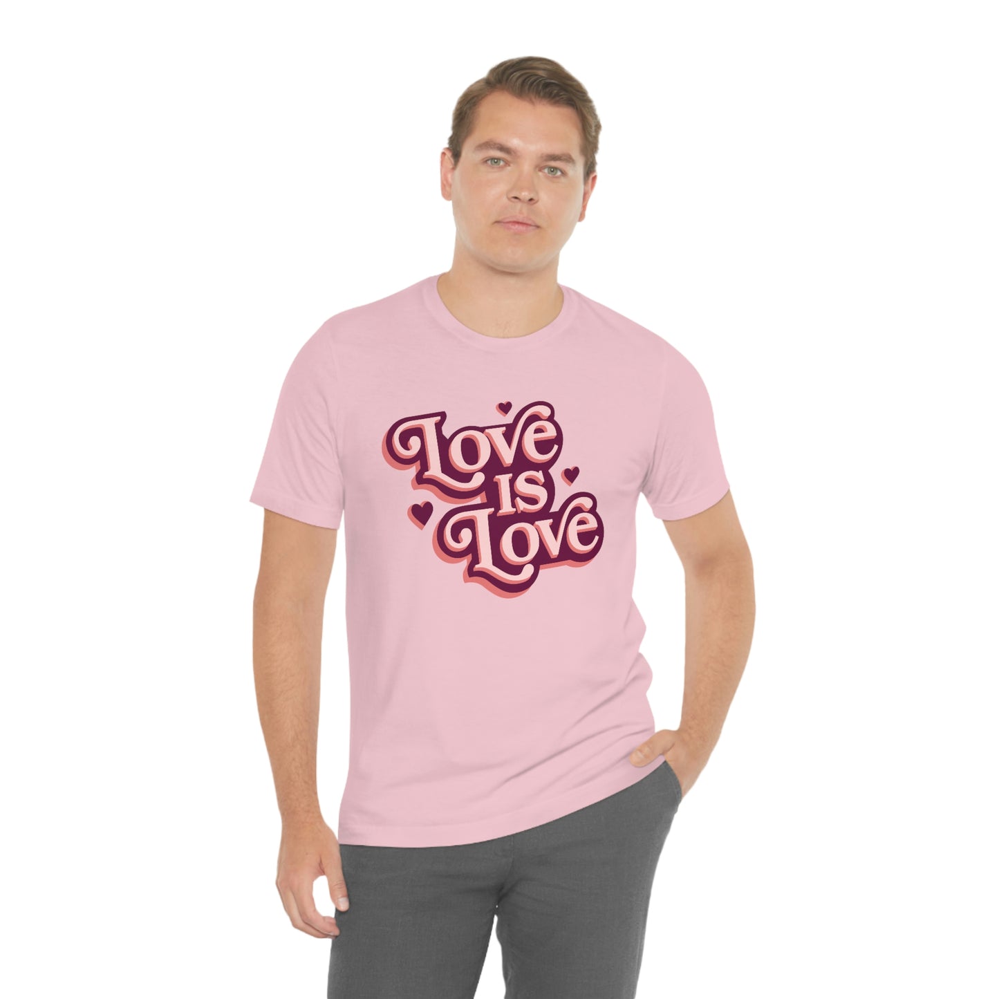 Love is Love Unisex Jersey Short Sleeve Tee