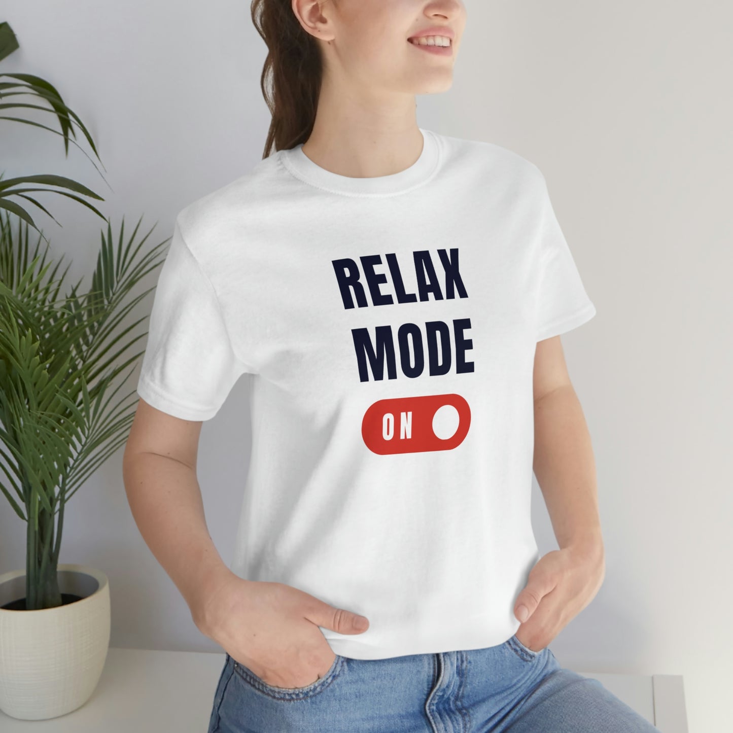 Relax Mode Unisex Jersey Short Sleeve Tee