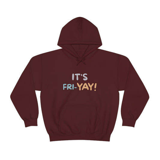 It's Fri-Yay! Unisex Heavy Blend™ Hooded Sweatshirt