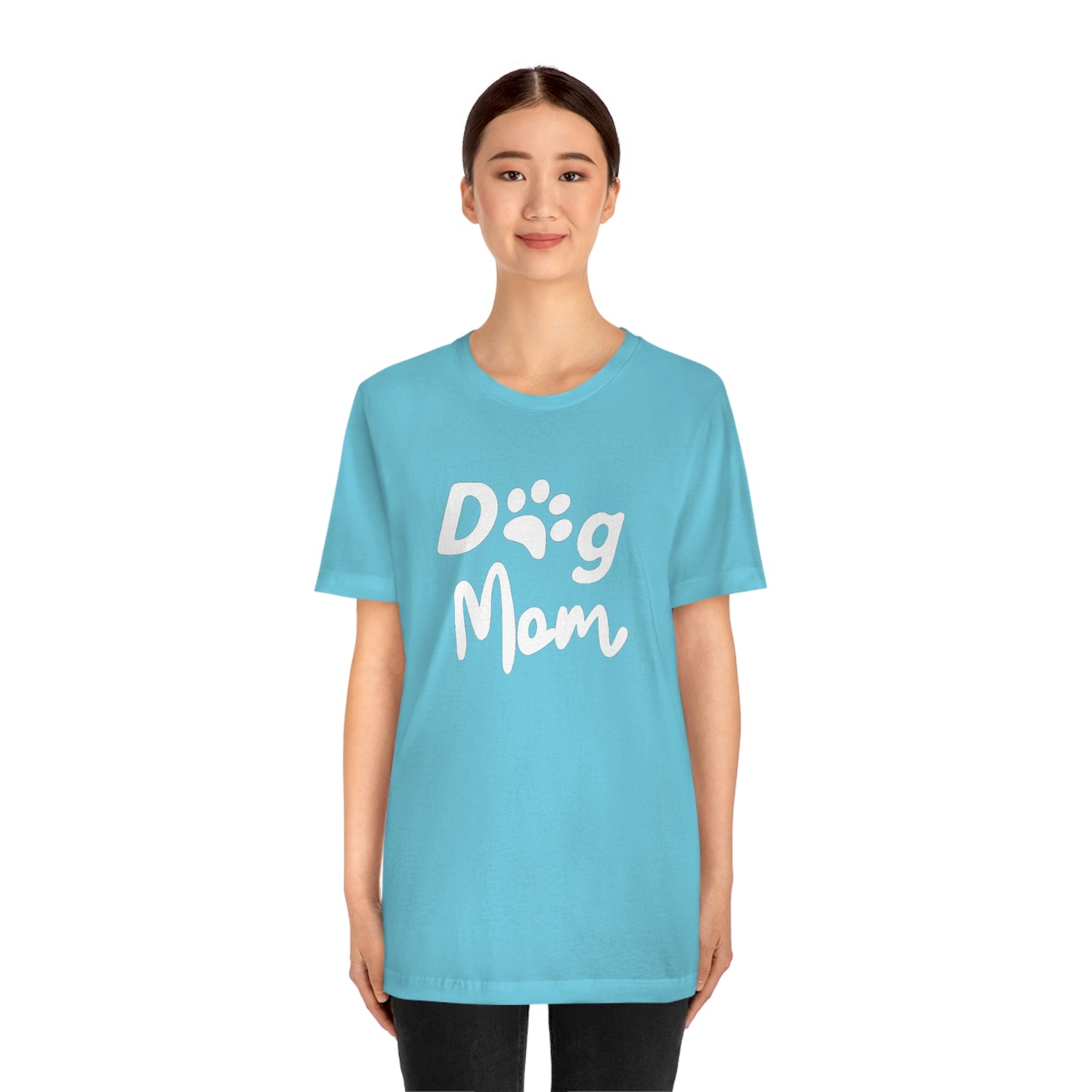 Dog Mom Unisex Jersey Short Sleeve Tee