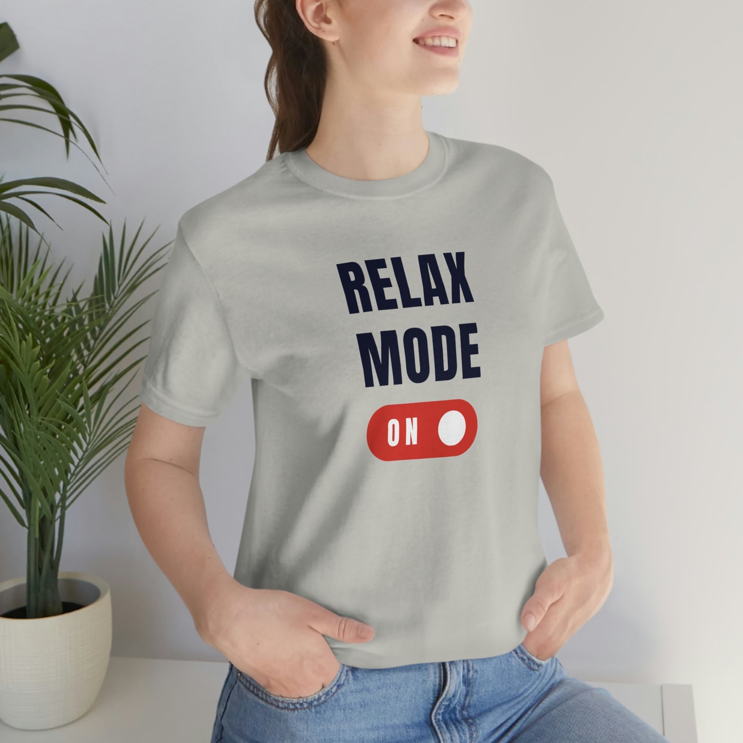 Relax Mode Unisex Jersey Short Sleeve Tee