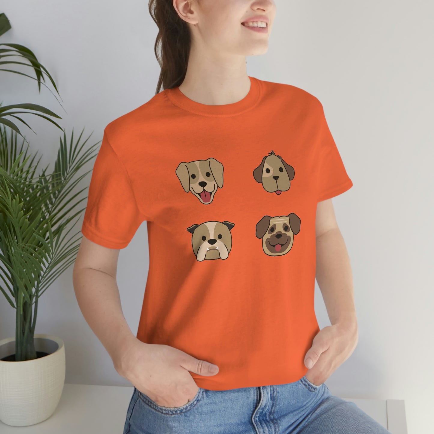 Dogs Unisex Jersey Short Sleeve Tee