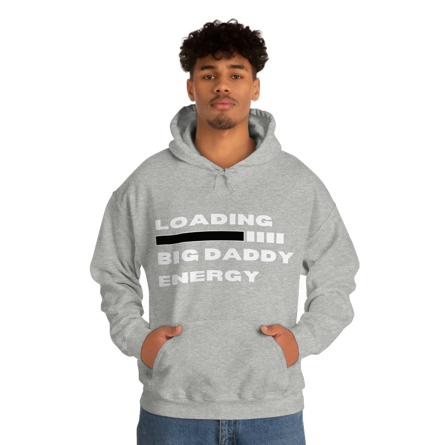 Loading Big Daddy Energy Unisex Heavy Blend™ Hooded Sweatshirt