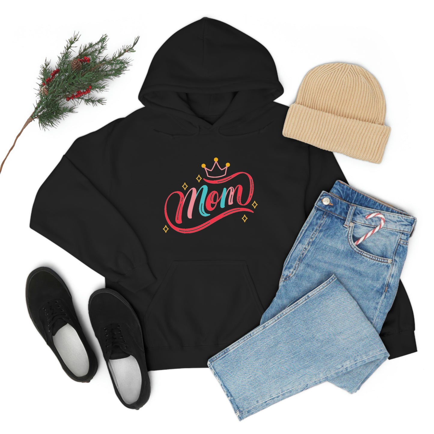 Mom Unisex Heavy Blend™ Hooded Sweatshirt