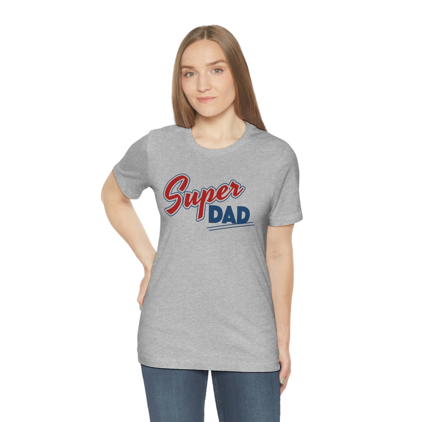 Super Dad Unisex Jersey Short Sleeve Tee