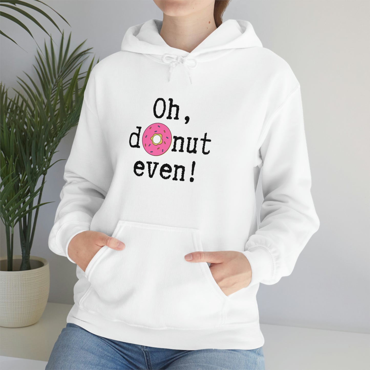 Oh Donut Even Unisex Heavy Blend™ Hooded Sweatshirt