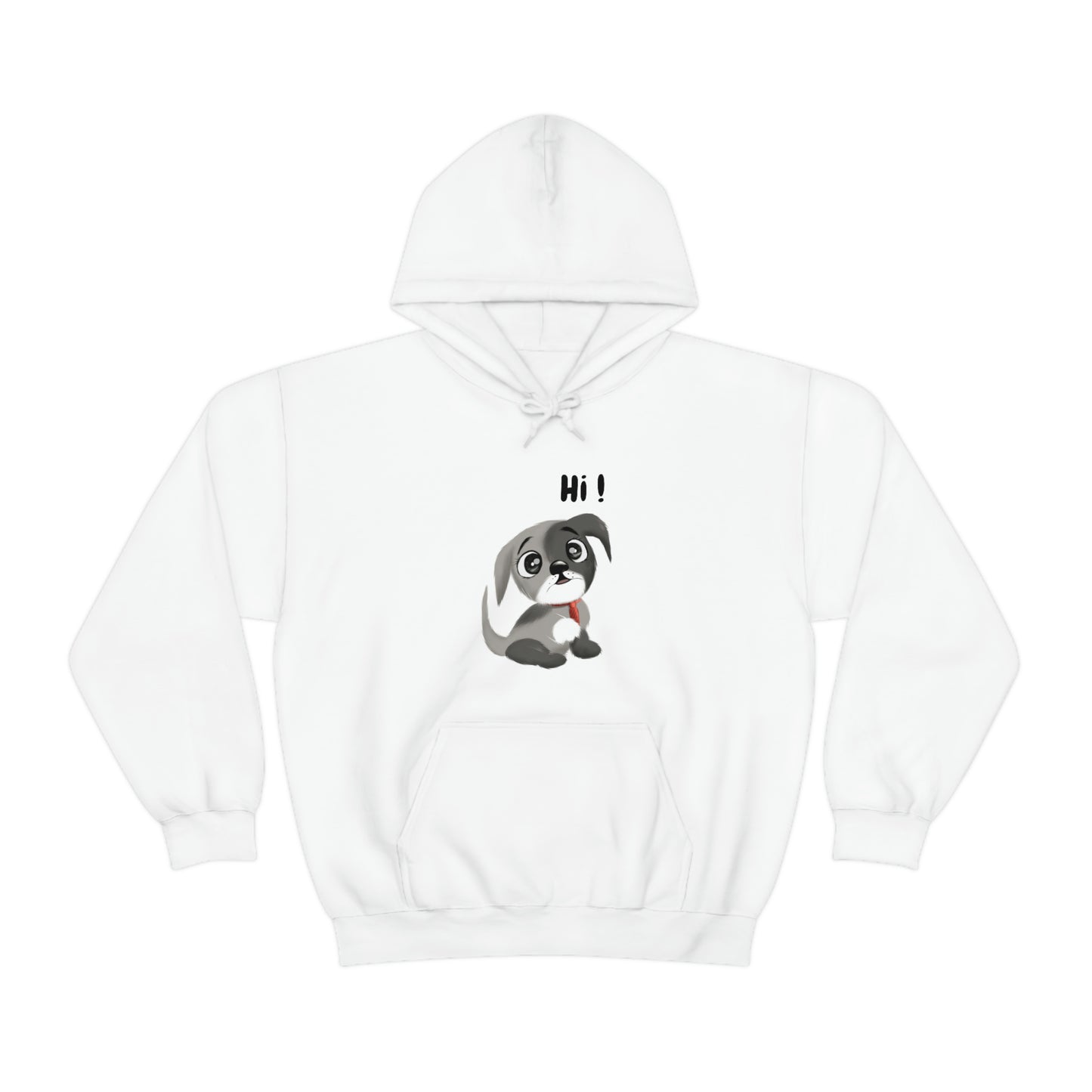 Hi Puppy Unisex Heavy Blend™ Hooded Sweatshirt