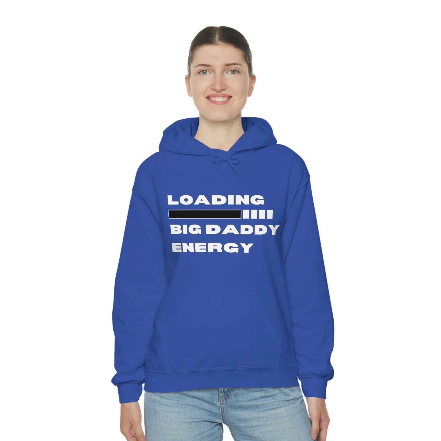 Loading Big Daddy Energy Unisex Heavy Blend™ Hooded Sweatshirt