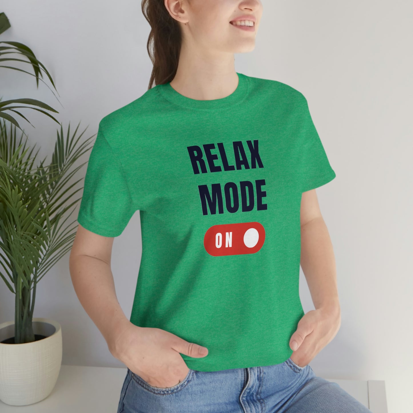 Relax Mode Unisex Jersey Short Sleeve Tee