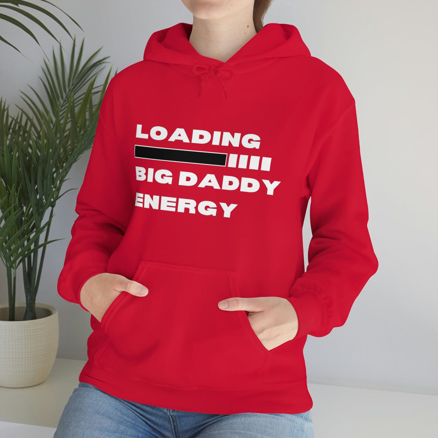 Loading Big Daddy Energy Unisex Heavy Blend™ Hooded Sweatshirt